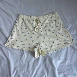 ASOS lounge floral shorts